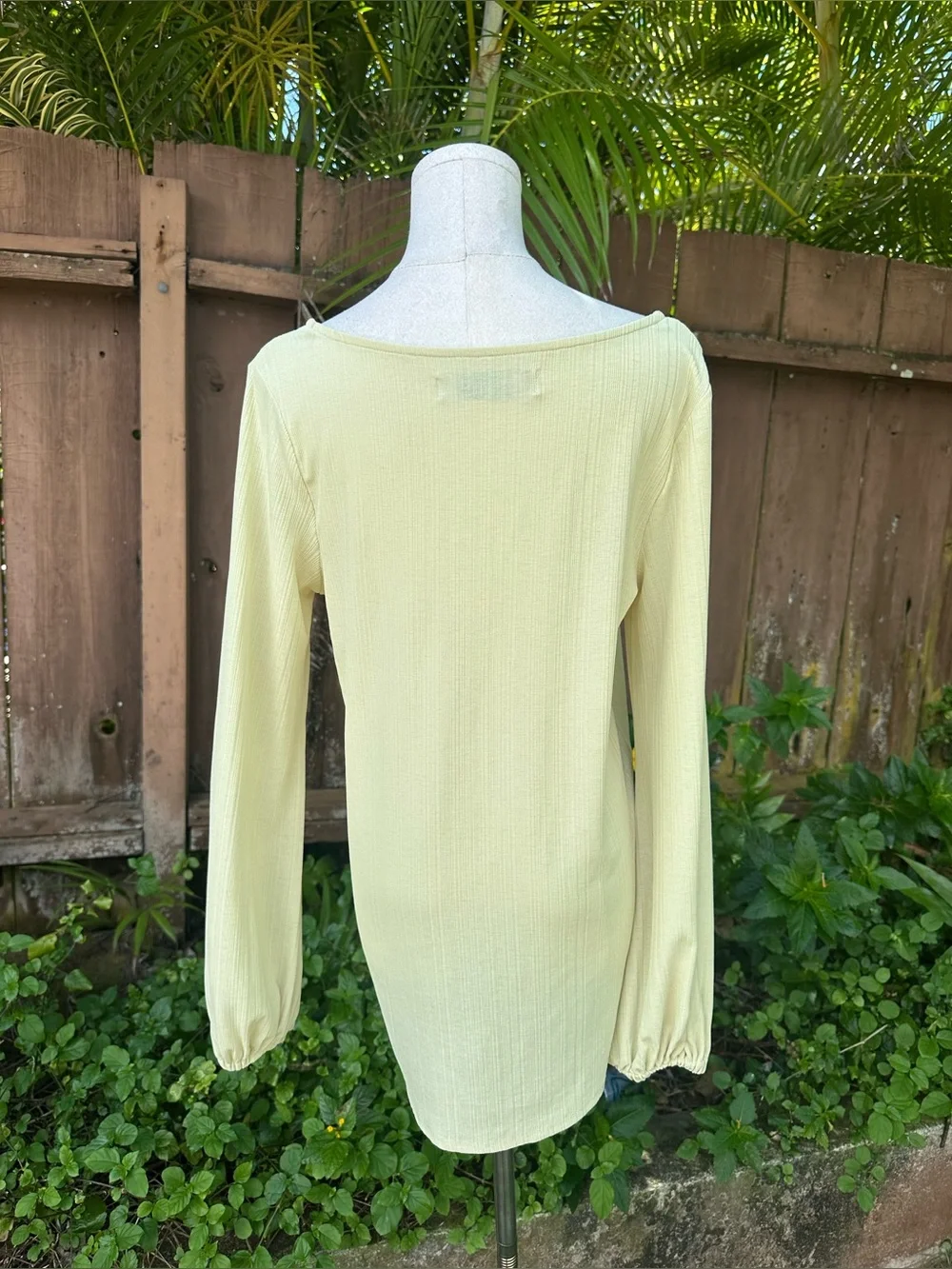 Free People Beach Addison Convertible Top Size S Yellow/Buttercream